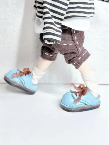 브라이스 초이마 쿠시리본 슈즈 스카이블루