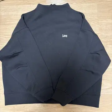 Lee 블랙 하이넥 트레이닝복 FREE