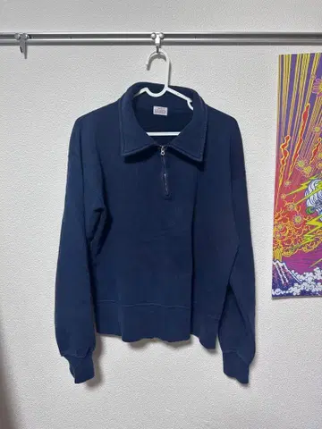 At Last 네이비 스웨트 사이즈 40