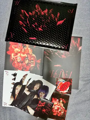 HANA 1st 앨범 완전 생산 한정판 엽서 포함