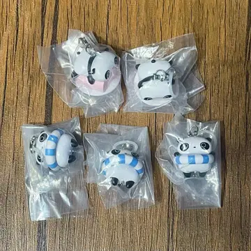 타레판다 이어지는 귀여운! 마스코트 참 5개 세트 낱개 판매 가능