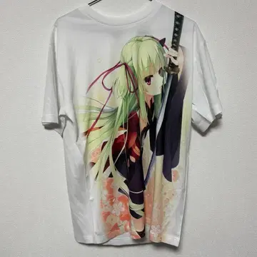 천연만화 풀 그래픽 T셔츠 무라사메