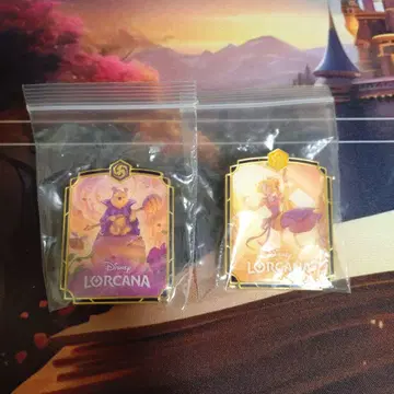 롤카나 푸우, 라푼젤 핀 배지