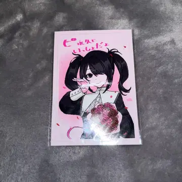 니디걸 오버도즈 아메쨩 특전 스티커