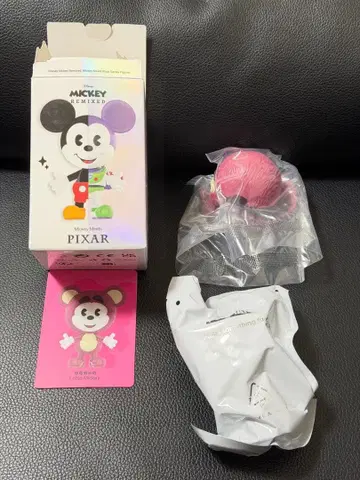 POP MART 미키 리믹스 피규어 토이스토리 랏소