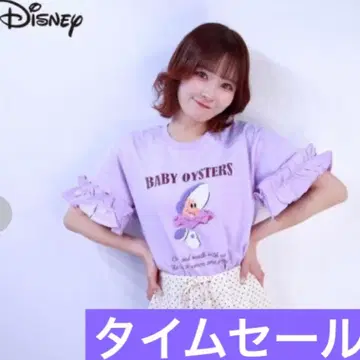 디즈니 BABY OYSTERS 야기코 오이스터 T셔츠 아베일