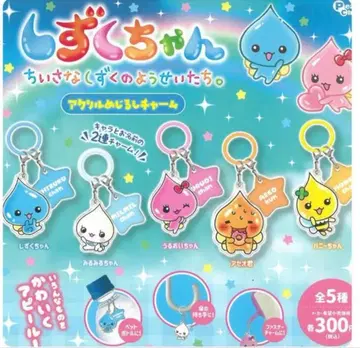 시즈쿠짱 작은 물방울 요정들 아크릴 메지루시 참