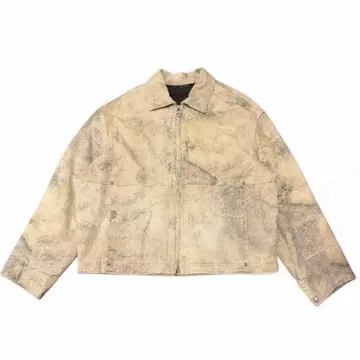 ZARA 풀 집업 데님 자켓 페이드 가공 착용 사진 있음