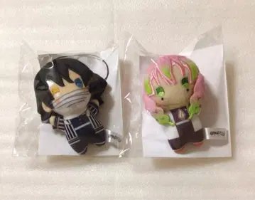 귀멸의 칼날 유라후와미니 봉제 인형 칸로지 미츠리 이구로 오바나이