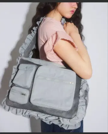 캔디 스트리퍼 FRILL FRILL MESH 백