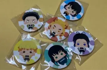 귀멸의 칼날 치이캐러 캔뱃지 렌고쿠 무이치로 코쵸 교메이 이노스케 젠이츠