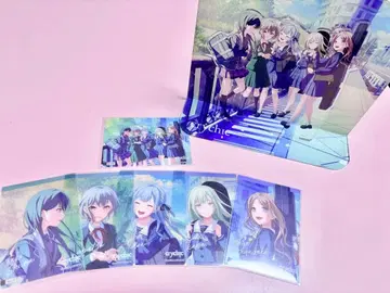 CRYCHIC 클리어 카드 디오라마 아크릴 스탠드 뱅드림