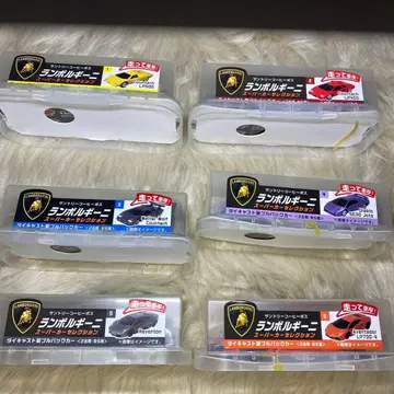 람보르기니 미니카 6대 세트