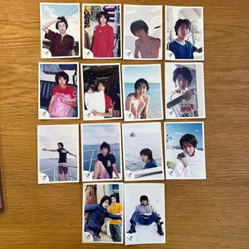 아라시 아이바 마사키 공식 사진 데뷔 시 하와이 및 기타 14장 세트