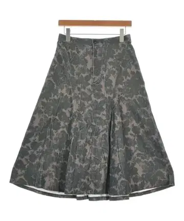 트리코트 꼼데가르송 롱 맥시 길이 스커트 여성용