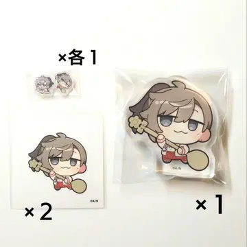 카나에 니지산지 아크릴 블록 아크릴 부품 스티커