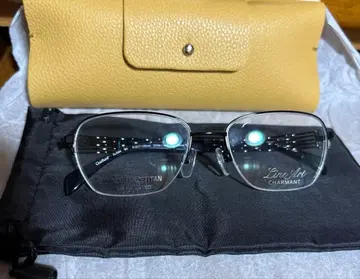 샤르망 라인 아트 안경 블랙 프레임