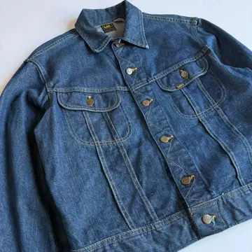 70s Lee 101J 후계 220J 데님 자켓 USA제 블랙택
