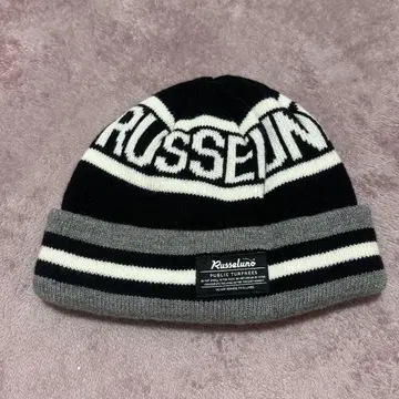 러셀 니트 비니 골프 모자
