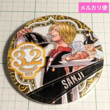 점프샵 원피스 상디 벌스데이 캔뱃지