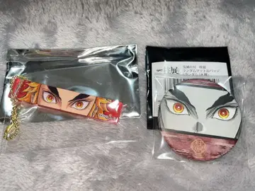 귀멸의 칼날 기둥전 블록 키링 매트 캔뱃지 렌고쿠 쿄쥬로