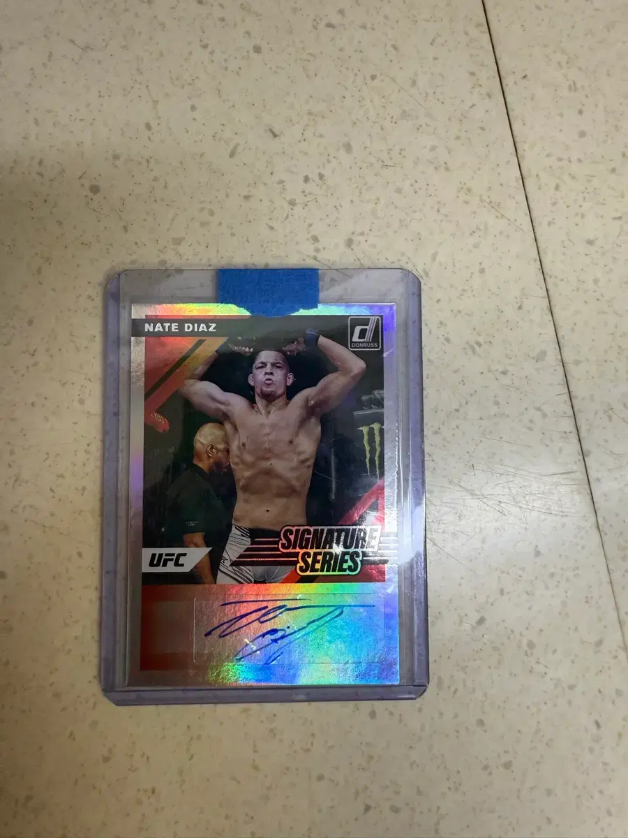 Donruss 네이트 디아즈 UFC 오토 사인 카드