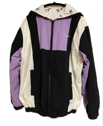 Xgirl 컬러 블록 점퍼 리버서블