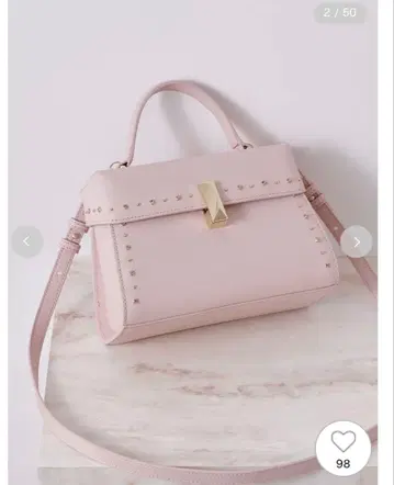 CELFORD 셀포드 뤼탕 비쥬 스터드 미니백 M 핑크