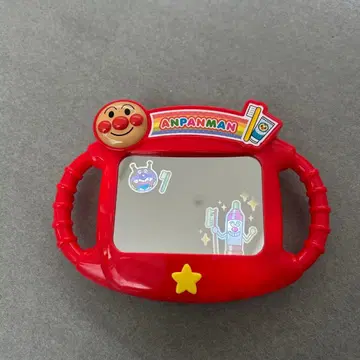 아이와 함께 바스락 호빵맨 반짝반짝 이 닦기 거울