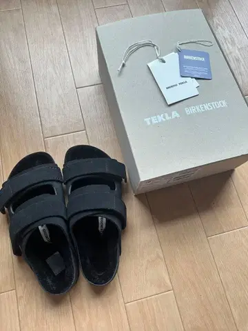 BIRKENSTOCK Tekla Uji 스웨이드 38 블랙