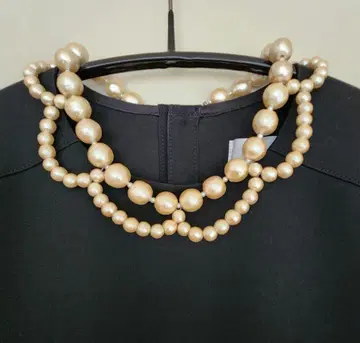 쁘띠 로브 노아 코튼 펄 목걸이