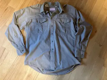 Filson 베이지 긴팔 셔츠