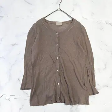 인기 MARGARET HOWELL 마가렛호웰 베이지색 가디건