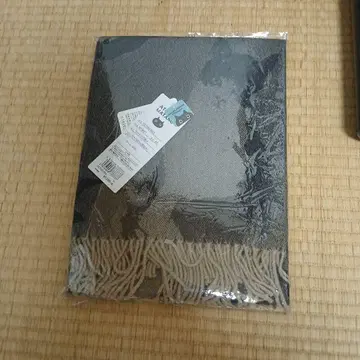 마타노 아츠코 울 스톨 브라운 70 x 140cm