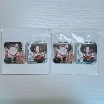 도쿄 에이리언즈 미니 스퀘어 캔뱃지 우염