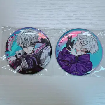 도쿄 에이리언즈 오로라 캔뱃지 아메미야 2종