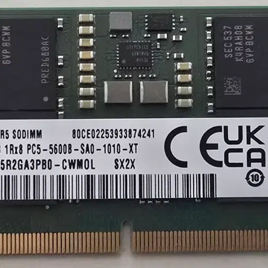 삼성 노트북램 DDR5-5600 16G 팝니다.