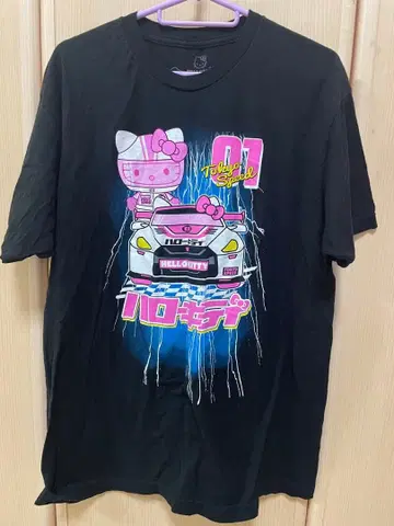 헬로키티 도쿄 스피도 t셔츠 레트로