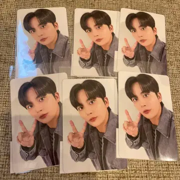 ateez bitfan 오프라인 복권 트레이딩 카드 종호