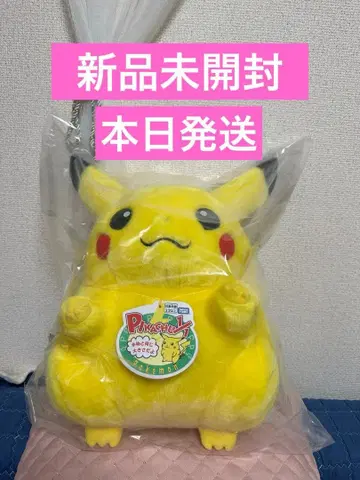 포켓몬 어서 와 피카츄 봉제 인형 1/1 초기 피카츄 30주년 기념