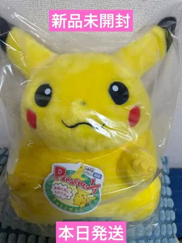 포켓몬 어서 와 피카츄 봉제 인형 1/1 초기 피카츄 30주년 기념