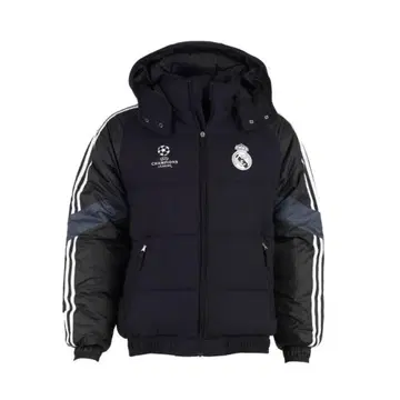 레알 마드리드 다운 자켓 챔피언스 리그 블랙