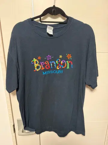 구제 의류 Branson Missouri 자수 T셔츠