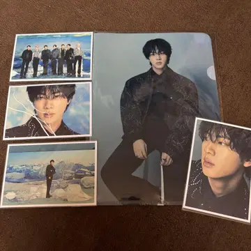 BTS DFESTA 진 JIN 클리어 파일 엽서