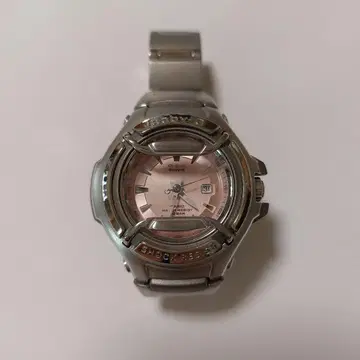 Casio Baby-G 핑크 다이얼 손목시계