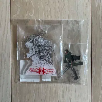 진격의 거인 attack on titan 2 아크릴 키링 2종 세트