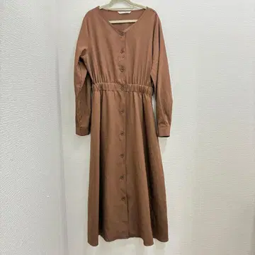 [ Te chichi TERRASSE ] 테치치 브라운 롱 원피스