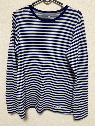 스트라이프 긴팔 티셔츠 1114442 몽벨