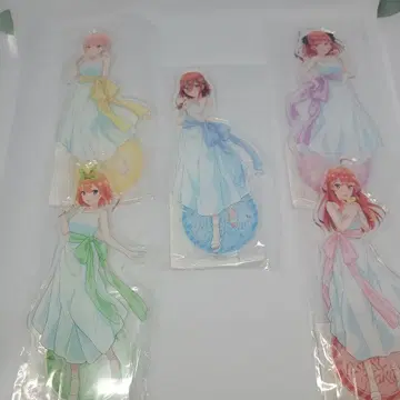 5등분의 신부 AnimeJapan2022 아크릴 스탠드 다섯 쌍둥이 세트