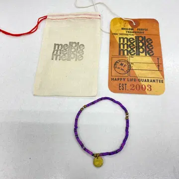 742 melple 하와이안 쉘 비즈 블레스 퍼플 BEAMS